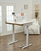 Baby Lock 20" Regalia Stationary Machine with Height Adjustable Lift Table