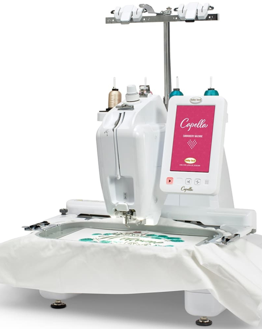 Baby Lock Capella Single Needle Free Arm Embroidery Machine