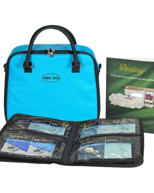 Baby Lock Teal Destiny Presser Foot Kit (30 Feet Included)