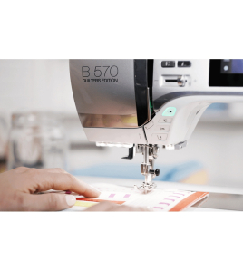 Bernina 570 Quilters Edition with embroidery module