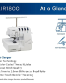 Brother Airflow 1800 Serger Machine