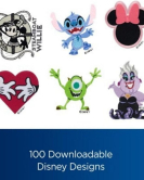 Brother Disney 100th Anniversary WLAN Sewing and Embroidery Combo Machine