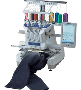Brother PR1055X Entrepreneur Pro X 10 Needle Multi-Needle Embroidery Machine