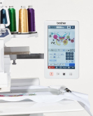 Brother PR1055X Entrepreneur Pro X 10 Needle Multi-Needle Embroidery Machine