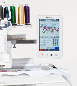 Brother PR1055X Entrepreneur Pro X 10 Needle Multi-Needle Embroidery Machine