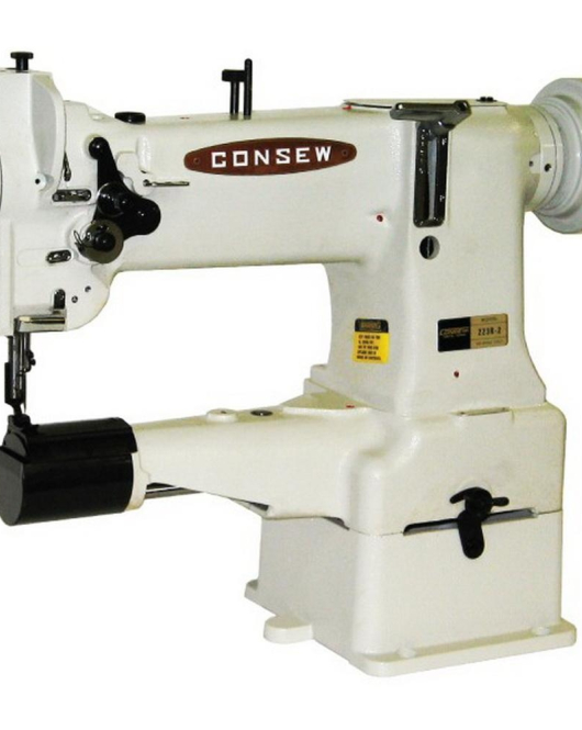 Consew 223R-2 Direct Drive, High Speed, Cylinder Arm, Single Needle, Drop Feed Needle Feed, Lockstitch Machine