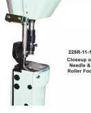 Consew 228R-11-1 High Speed Post Type Single Needle Drop Feed Lockstitch Machine With Assembled Table Consew 228R-11-1 High Speed Post Type Single Needle Drop Feed Lockstitch Machine With Assembled Table