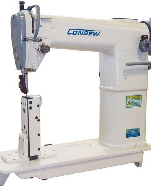 Consew 228R-11-1 High Speed Post Type Single Needle Drop Feed Lockstitch Machine With Assembled Table Consew 228R-11-1 High Speed Post Type Single Needle Drop Feed Lockstitch Machine With Assembled Table