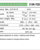 Consew 315R-7DD/220 Direct Drive, High Speed, Single Needle, Needle Feed, Lockstitch Machine
