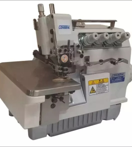 Consew CM795-2 Two Needle, 5 Thread Overlock with Assembled Table and Servo Motor