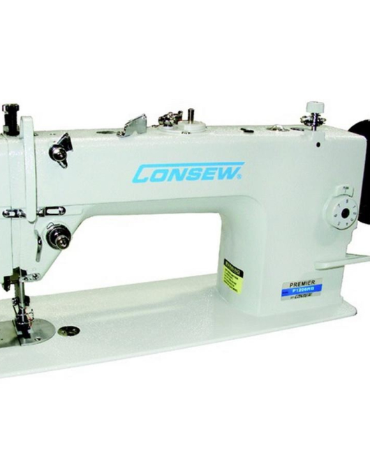 Consew Premier 1206RB Lockstitch Machine with Assembled Table and Servo Motor