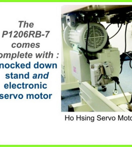 Consew Premier 1206RB-7 Lockstitch Machine with Assembled Table and Servo Motor
