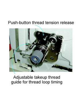 Consew Premier 1255RB Lockstitch Machine with Assembled Table and Servo Motor