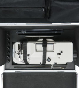 CudaCase Wheeled Case for Sewing Machines (Fits Machines up to 17in L x 7.25in W x 11.5in H)