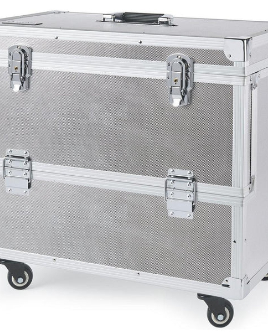 CudaCase Wheeled Case for Sewing Machines (Fits Machines up to 17in L x 7.25in W x 11.5in H)