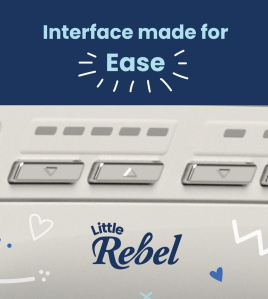 Grace Little Rebel Straight Stitch Sewing and Quilting Machine