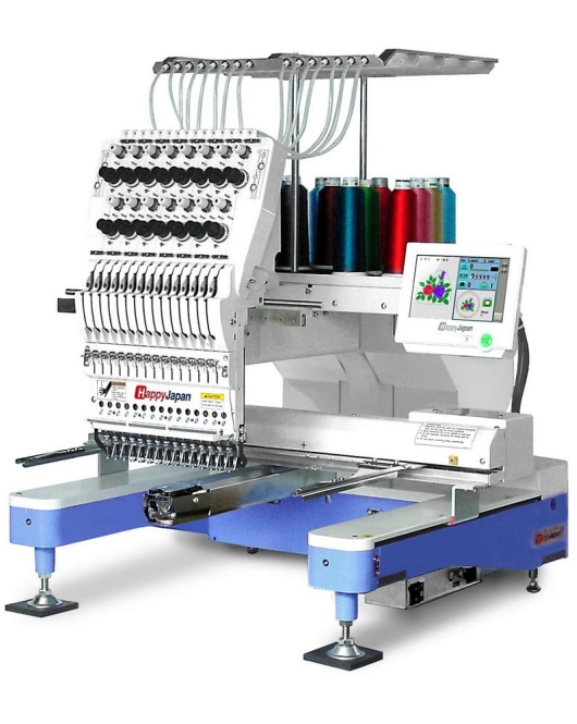 Happy HCD3 1-Head Servo Drive Embroidery Machine