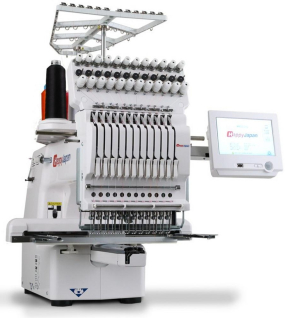 Happy Japan HCS3 1201 Voyager 12 Needle Commercial Embroidery Machine