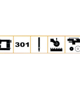 Highlead GC24018 Series Industrial Sewing Machines with Assembled Table and Servo Motor