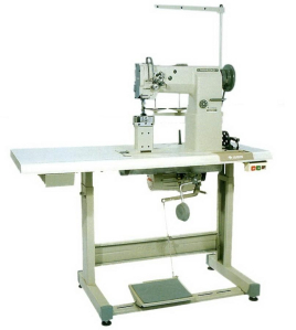 Highlead GC24608 Series Industrial Sewing Machines with Assembled Table and Servo Motor