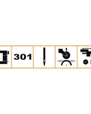 Highlead GC24618 Series Industrial Sewing Machines with Assembled Table and Servo Motor