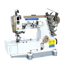 Highlead GK500 Series Industrial Sewing Machines with Assembled Table and Servo Motor