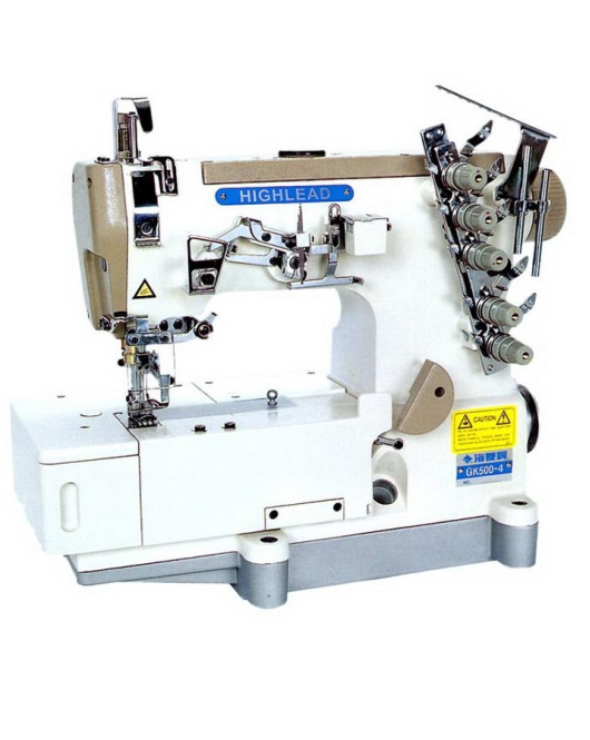 Highlead GK500 Series Industrial Sewing Machines with Assembled Table and Servo Motor