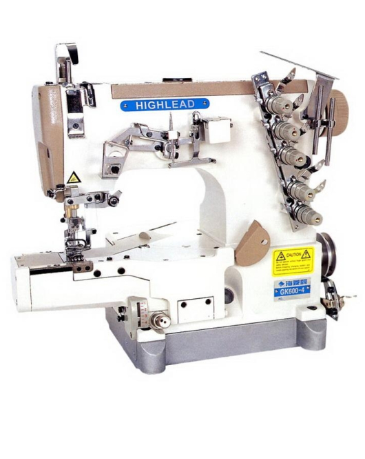 Highlead GK600 Series Industrial Sewing Machines with Assembled Table and Servo Motor