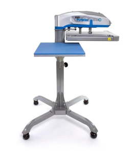 Hotronix Air Fusion IQ Heat Press w/adjustable-height pedestal stand