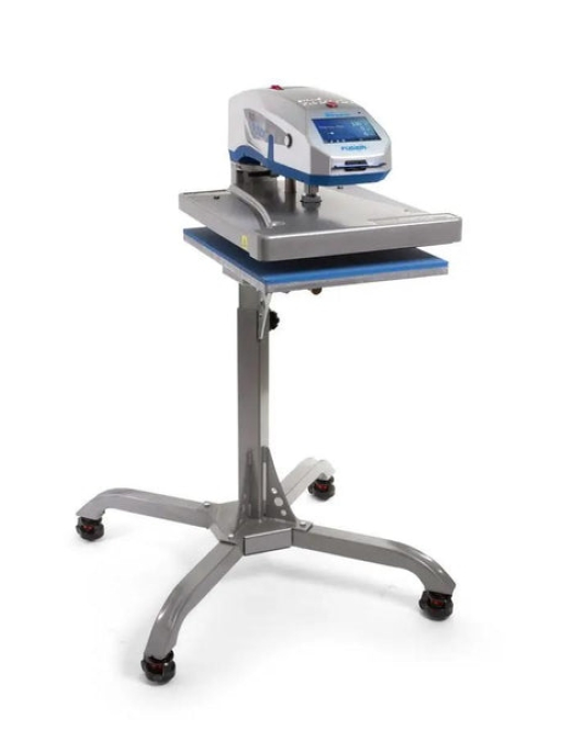 Hotronix Air Fusion IQ Heat Press w/adjustable-height pedestal stand