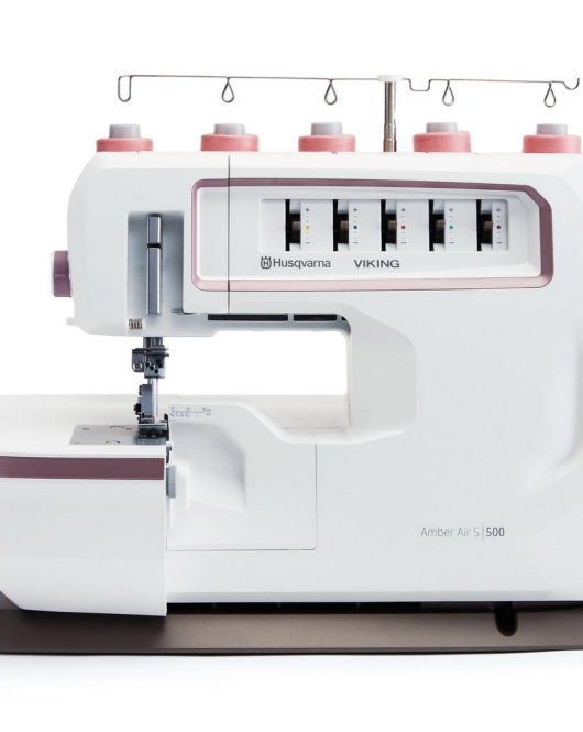 Husqvarna Viking Amber Air S500 Serger & Coverstitch Combo