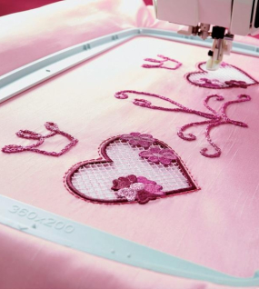 Husqvarna Viking Designer Ruby Royale Sewing and Embroidery Machine