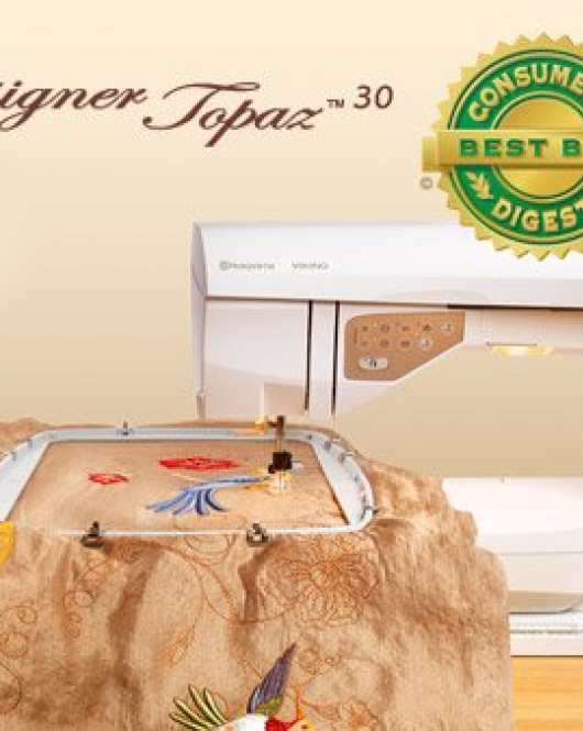 Husqvarna Viking Designer Topaz 30 Sewing and Embroidery Machine