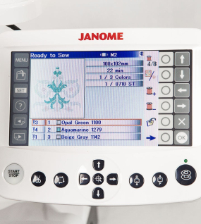 Janome MB-4Se Four-Needle Embroidery Machine
