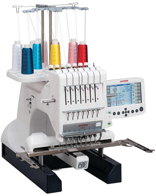 Janome MB-7 Seven-Needle Embroidery Machine