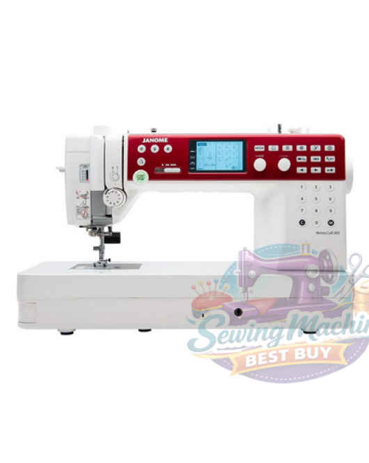 Janome MC6650 Memory Craft Computerized Quilting and Sewing Machine
