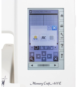 Janome Memory Craft 400E Embroidery Machine
