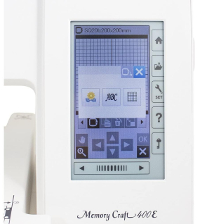 Janome Memory Craft 400E Embroidery Machine
