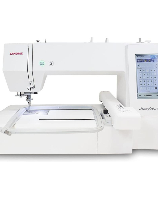 Janome Memory Craft 400E Embroidery Machine