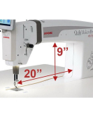 Janome Quilt Maker Pro 20 Versa Longarm Sit Down Quilting Machine