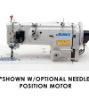Juki DNU-1541 Single Needle Walking Foot Lockstitch Industrial Machine w/ Table & Motor
