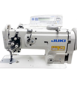 Juki DNU-1541-7 Single Needle Lockstitch Machine with Table &amp; Servo Motor