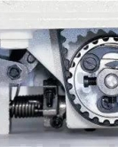 Consew CN897VF-1 Flat-Bed 2/3 Needle 4/5 Thread Coverstitch Machine with Assembled Table and Servo Motor