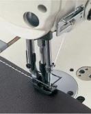 Consew CN897VF-1 Flat-Bed 2/3 Needle 4/5 Thread Coverstitch Machine with Assembled Table and Servo Motor