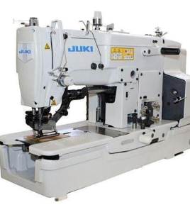 Juki LBH-783 Single Needle Lockstitch Buttonholing Industrial Machine Includes Table and Servo Motor