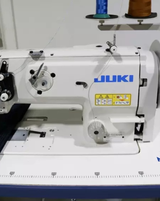 Juki LU-1508NH Heavy Duty Single Needle Walking Foot with Needle Feed Includes Table and Servo Motor