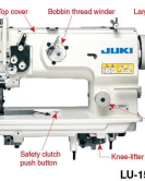 Juki LU-1560N 2-Needle Unison Feed Lockstitch Industrial Machine