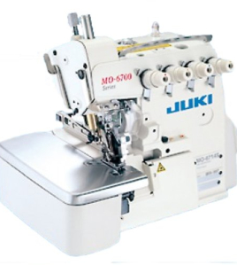 Juki MO6743 DA 6Thread Serger 4.8mm Overlock +Safety Stitch Serger w/Table and Motor (Table comes assembled)
