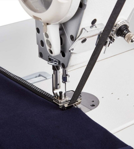 Reliable 2700SZ Direct Drive High Speed Rotary Zig Zag Sewing Machine With Assembled Table and 110V Servo Motor