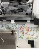 Reliable 5600SO Three-Five Thread High-Speed Safety Serger and Uberlight 3100TL Light Lamp Included